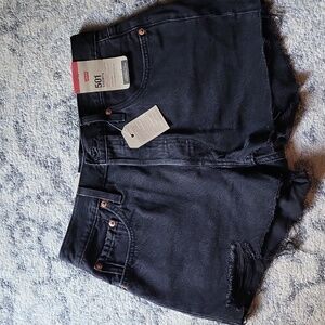 Levi's 501 Women's shorts - black